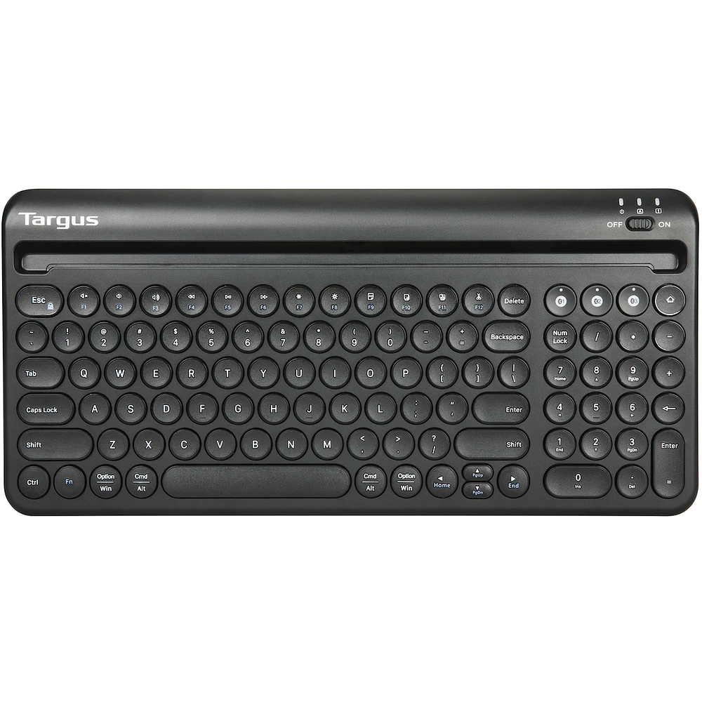Wireless Keyboard and tablet stand w/ Anti-microbial Coating