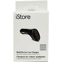 Chargeur de voiture multiprise iStore