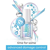 essie care hard to resist advanced nail strengthener, 8-free vegan formula, formulated with MS technology, clear, 13.5 ml