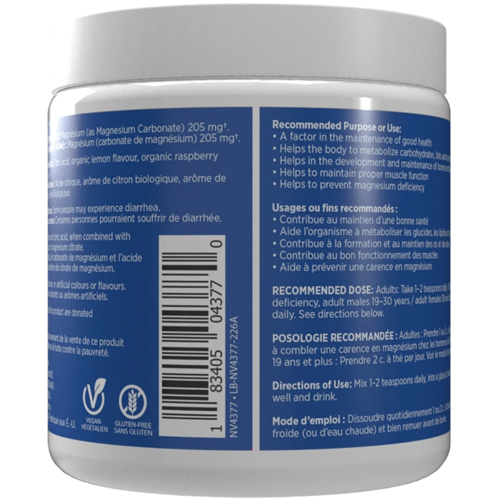 Natural Calm Magnesium en Poudre