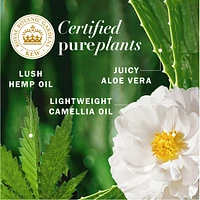 Herbal Essences Hemp Oil Sulfate Free Shampoo, Frizz Control, 400 mL, with Certified Camellia Oil and Aloe Vera, For All Hair Types, Especially Frizzy Hair