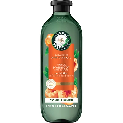 Apricot Oil Sulfate Free Conditioner, Defines Curls, with Certified Camellia Oil and Aloe Vera, For All Hair Types, Especially Curly Hair