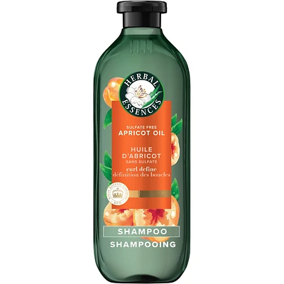 Apricot Oil Sulfate Free Shampoo, Defines Curls, with Certified Camellia Oil and Aloe Vera, For All Hair Types, Especially Curly Hair