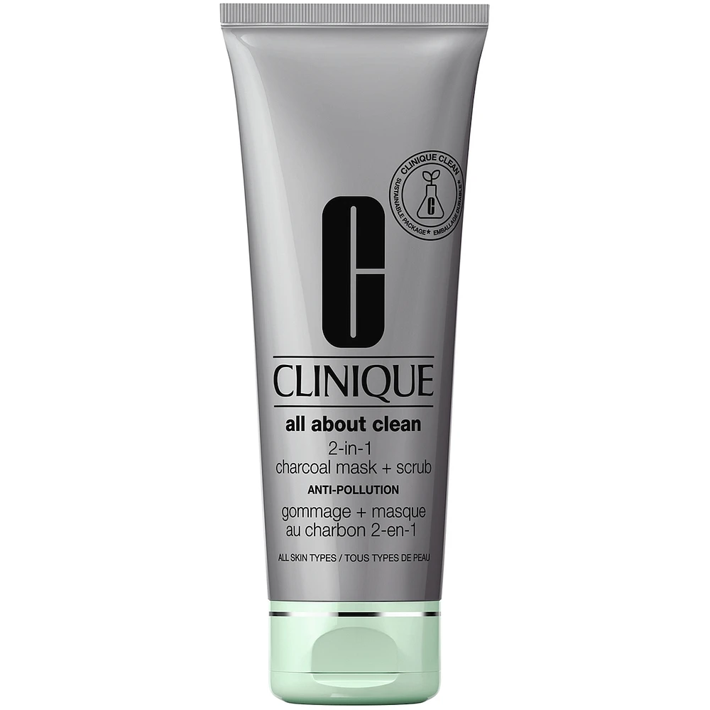 All About Clean™ 2-in-1 Charcoal Mask + Scrub