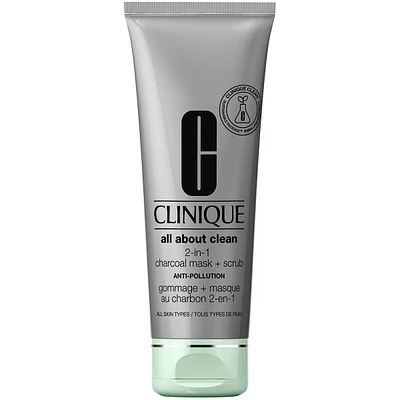 All About Clean™ 2-in-1 Charcoal Mask + Scrub