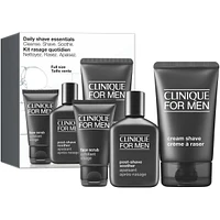 Daily Shave Essentials Men's Skincare Set: Cleanse. Shave. Soothe