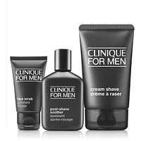 Daily Shave Essentials Men's Skincare Set: Cleanse. Shave. Soothe