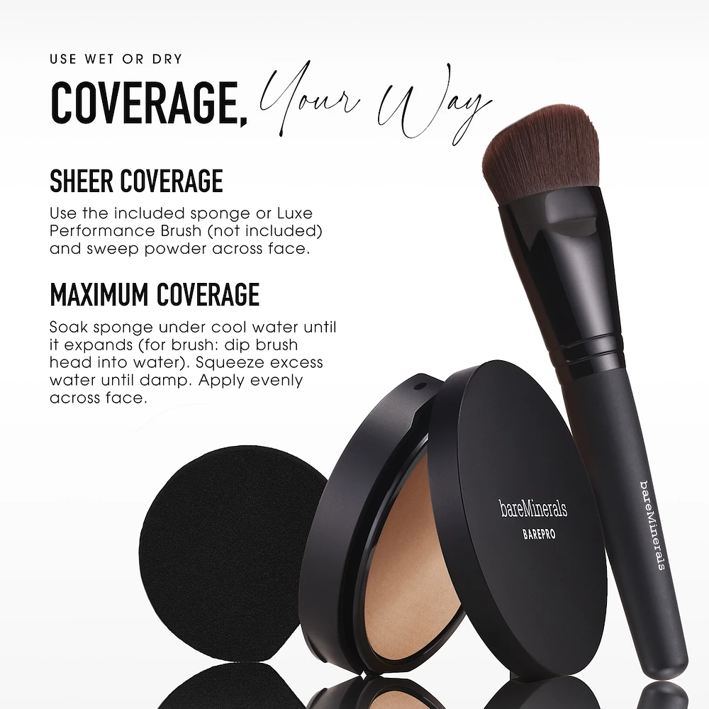 BAREPRO® 24HR Skin Perfecting Talc-Free Matte Powder Foundation