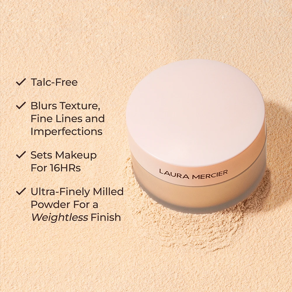 Jumbo Translucent Loose Setting Powder Ultra-Blur & Velour Puff