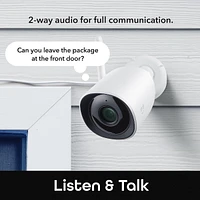 Hawk 2K Smart WiFi Outdoor Security Camera