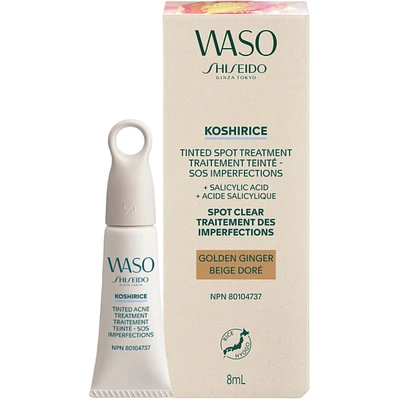 WASO KOSHIRICE Tinted Acne Treatment, 1 Subtle Peach
