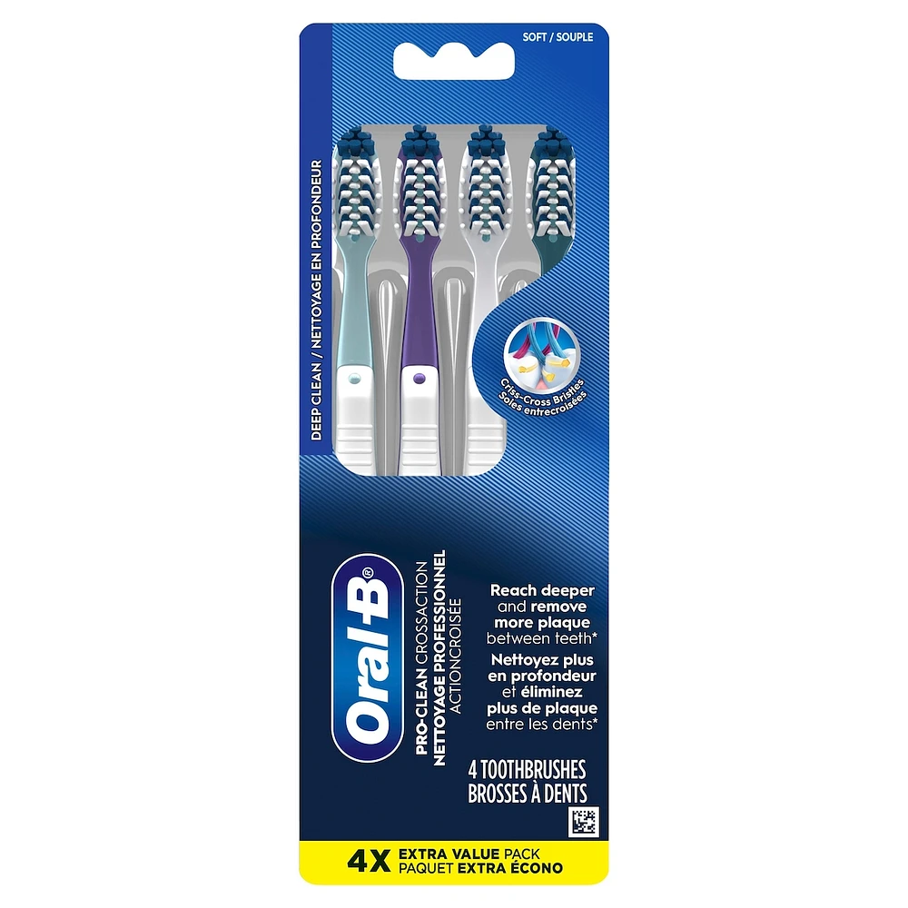 Pro-Health All in One Toothbrush, Soft, 4 count