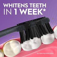 Advanced Whitening Charcoal Toothbrushes, Medium, 2 Count