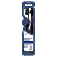 Advanced Whitening Charcoal Toothbrushes, Medium, 2 Count