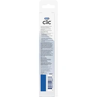 Clic Toothbrush Ultimate Clean Replacement Brush Heads, White, 2 Coun