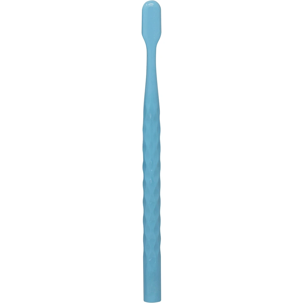 Brilliance Premium Whitening Toothbrush with Plaque Eraser, Medium, Sky Blue, 1 Count