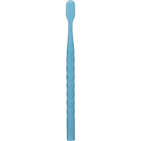 Brilliance Premium Whitening Toothbrush with Plaque Eraser, Medium, Sky Blue, 1 Count