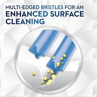 Brilliance Premium Whitening Toothbrush with Plaque Eraser, Medium, Sky Blue, 1 Count