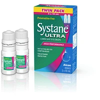 Systane® Ultra Preservative Free Lubricant Eye Drops Twin Pack