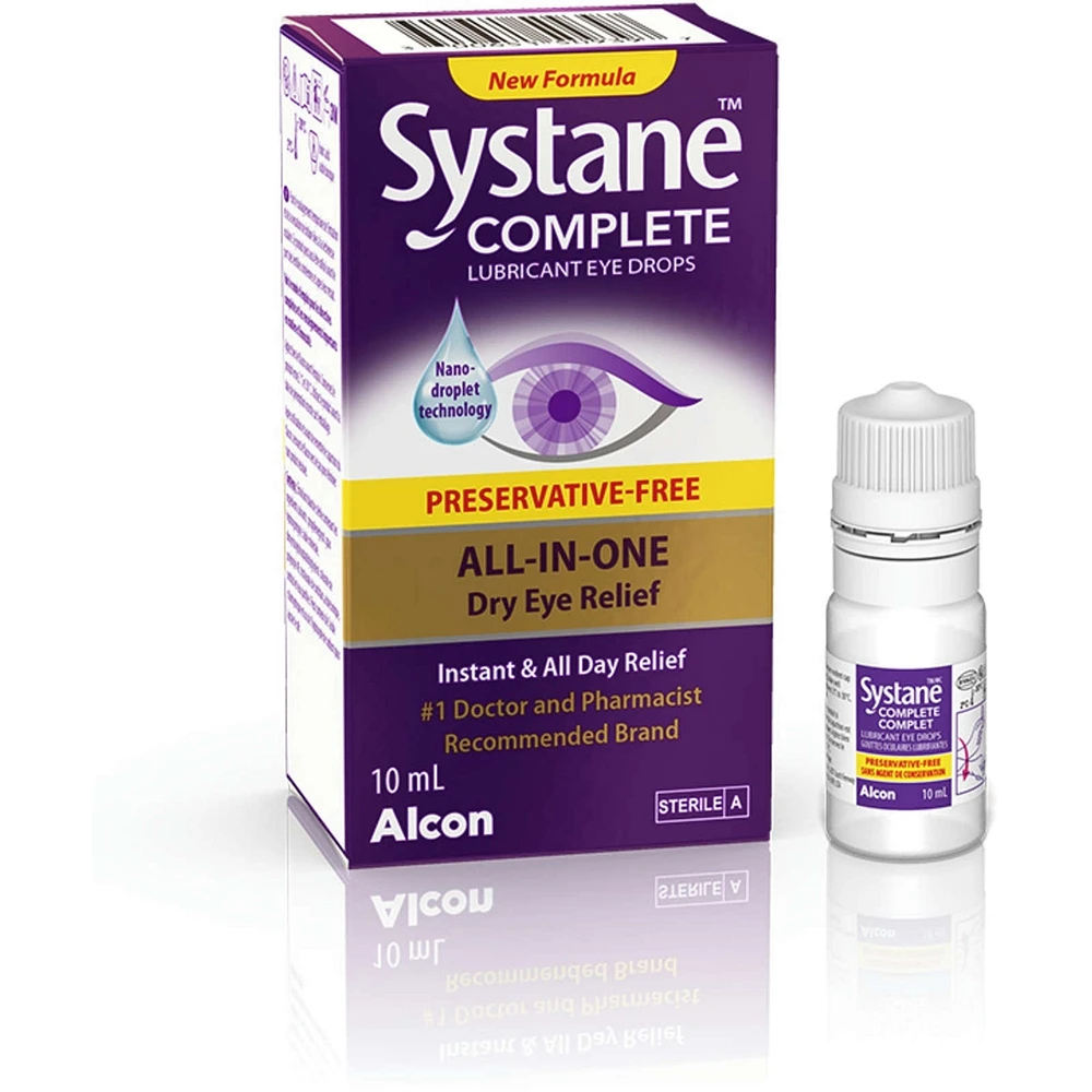 Systane® Complete Lubricant Eye Drops Preservative Free