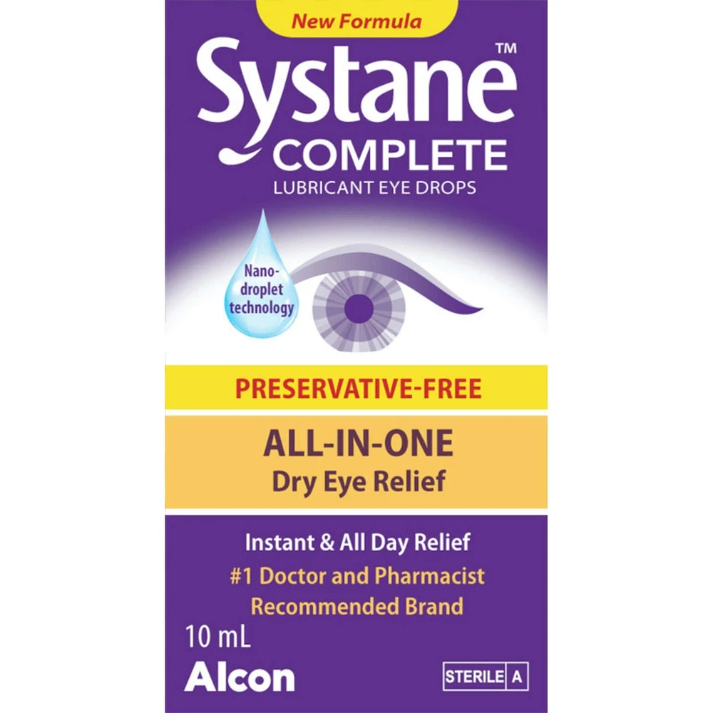 Systane® Complete Lubricant Eye Drops Preservative Free