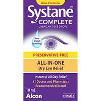 Systane® Complete Lubricant Eye Drops Preservative Free