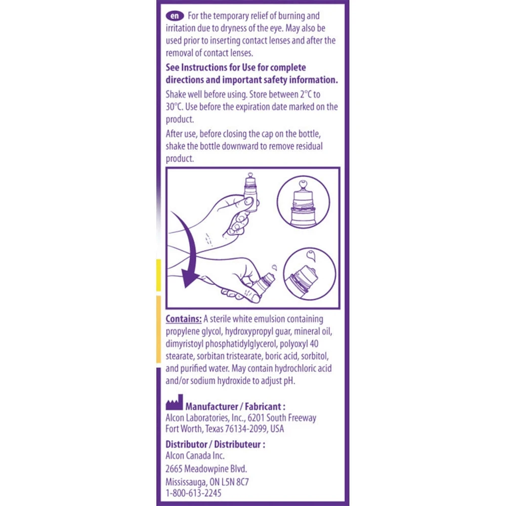 Systane® Complete Lubricant Eye Drops Preservative Free
