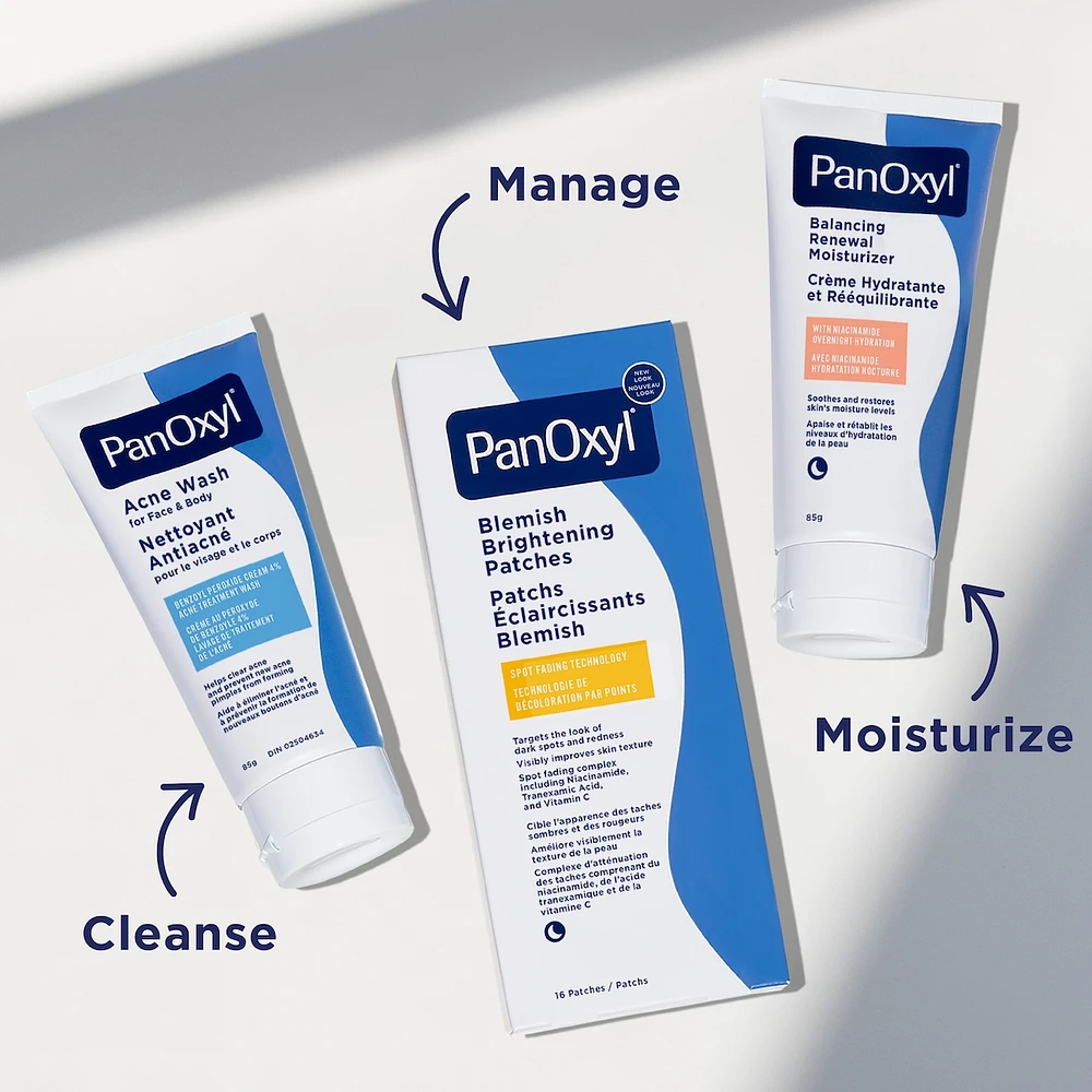 PanOxyl Timbres éclaircissants anti-imperfections