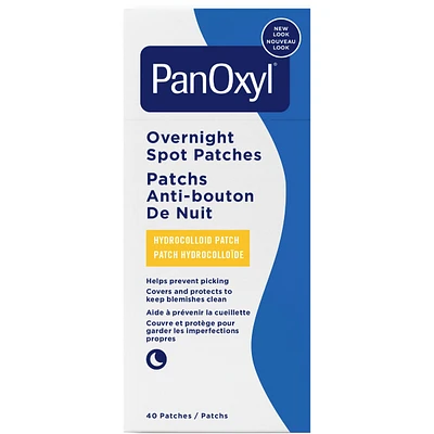 PM Overnight Spot Patches, Clear
