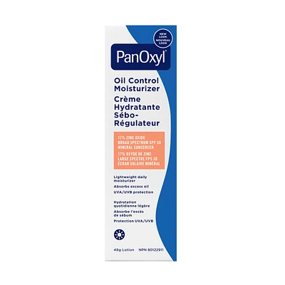 Oil Control Moisturizer 30 SPF
