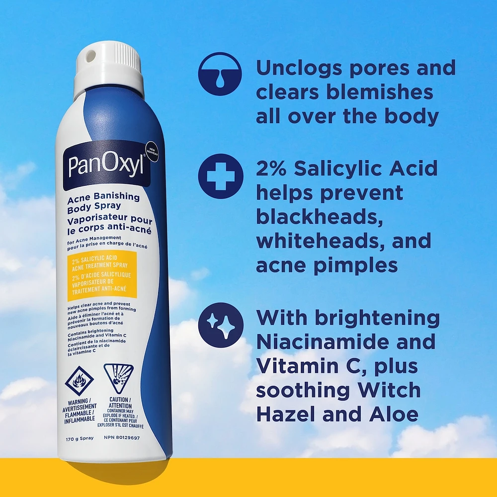 Acne Banishing Body Spray