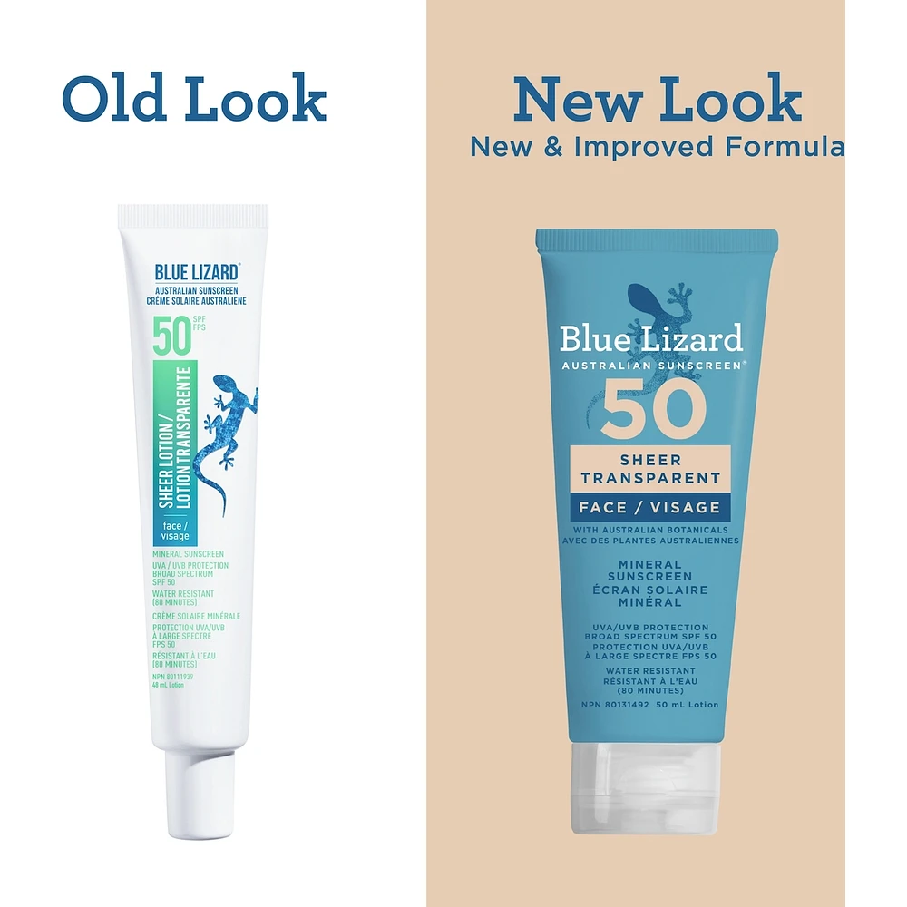 Lotion Sheer Face SPF50
