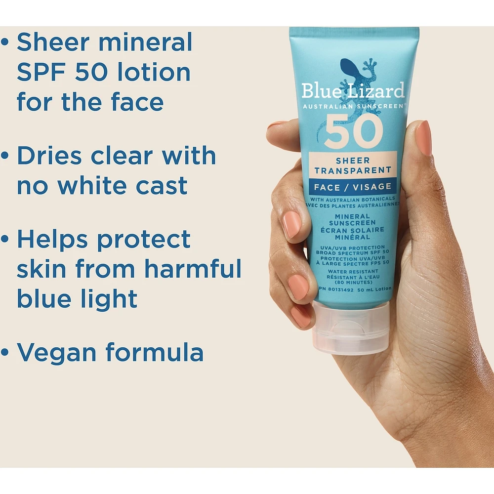 Lotion Sheer Face SPF50