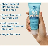 Lotion Sheer Face SPF50