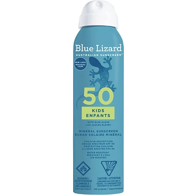 Blue Lizard Kids Mineral Sunscreen Spray SPF 50 142g