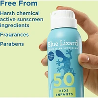 Blue Lizard Kids Mineral Sunscreen Spray SPF 50 142g