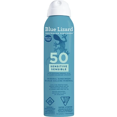 Blue Lizard Sensitive Spray SPF 50 142g