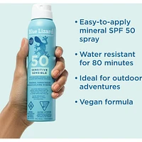 Blue Lizard Sensitive Spray SPF 50 142g