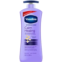 Vaseline Intensive Care Body Lotion moisturizer for dry skin Calm Healing with lavender extracts and with micro-doplets of Vaseline Jelly 600 ml