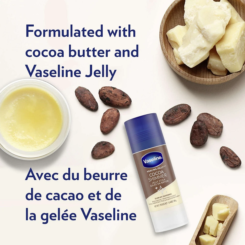 Healing Jelly Cocoa Shimmer Body Balm Jelly Stick