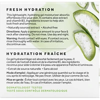 Aloe Extract & Vitamin B3 Gel Face Moisturizer For Fresh and Luminous Skin