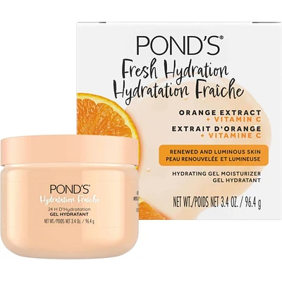 Orange Extract & Vitamin C Gel Face Moisturizer For Renewed and Luminous Skin