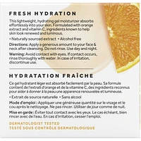 Orange Extract & Vitamin C Gel Face Moisturizer For Renewed and Luminous Skin