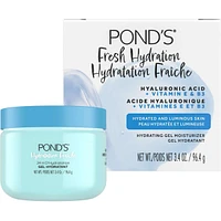 Hyaluronic Acid, Vitamin E & B3 Gel Face Moisturizer For 24 hour Hydration and Luminous Skin