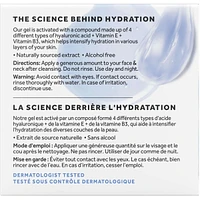 Hyaluronic Acid, Vitamin E & B3 Gel Face Moisturizer For 24 hour Hydration and Luminous Skin