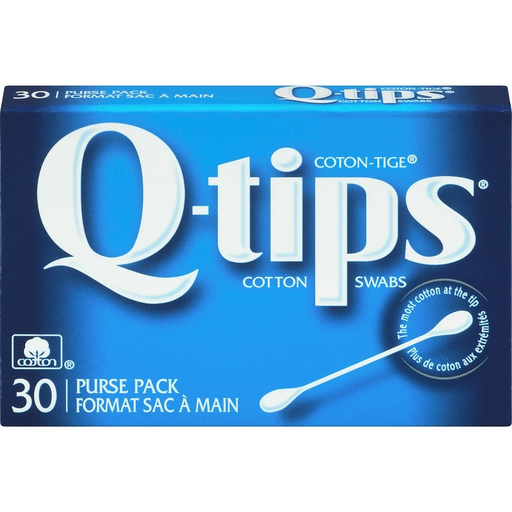 Q-tips Cotton Swabs 30 ct