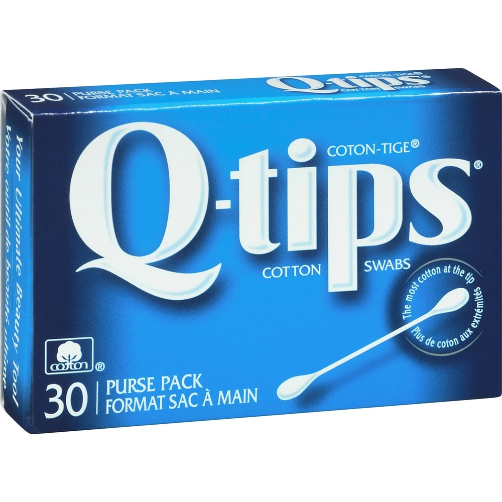 Q-tips Cotton Swabs 30 ct