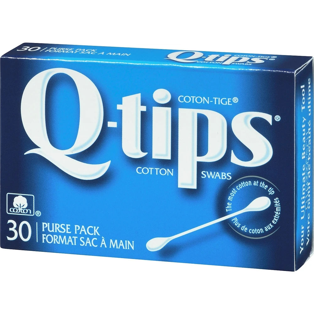 Q-tips Cotton Swabs 30 ct