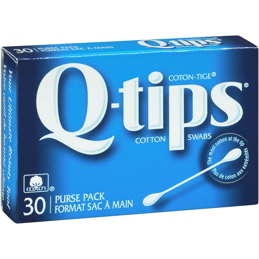 Q-tips Cotton Swabs 30 ct