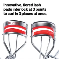 Triple-Stepped Lash Curler